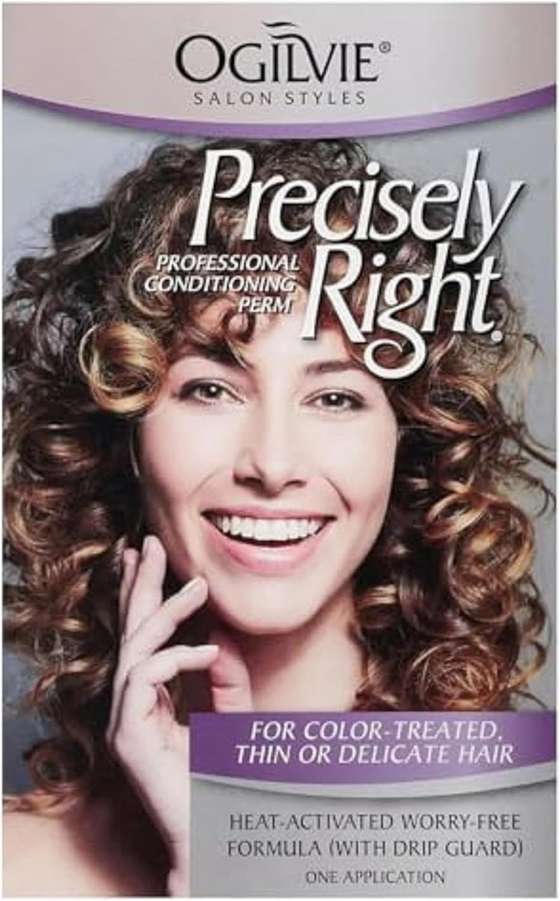 Ogilvie Precisely Right Perm Professional Conditioning for Color-Treated, Thin or Delicate Hair - Image 1